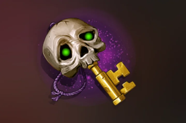 Nudge symbol with arrow and stars from Danny Dollar slot bonus feature.